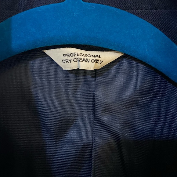 Vintage Navy Military Blazer - Size 6 - Picture 7 of 7